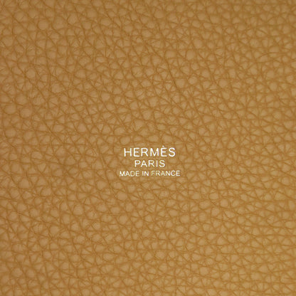 HERMES Picotin Lock MM GoldHardware Handbag Taurillon Clemence Ladies [Used]