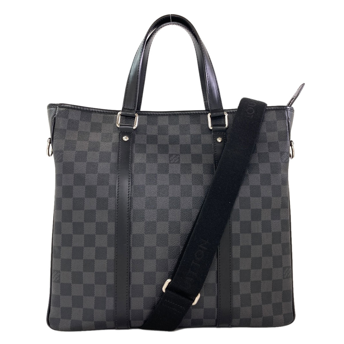LOUIS VUITTON N41467 Tadao Handbag Damier canvas mens [Used]