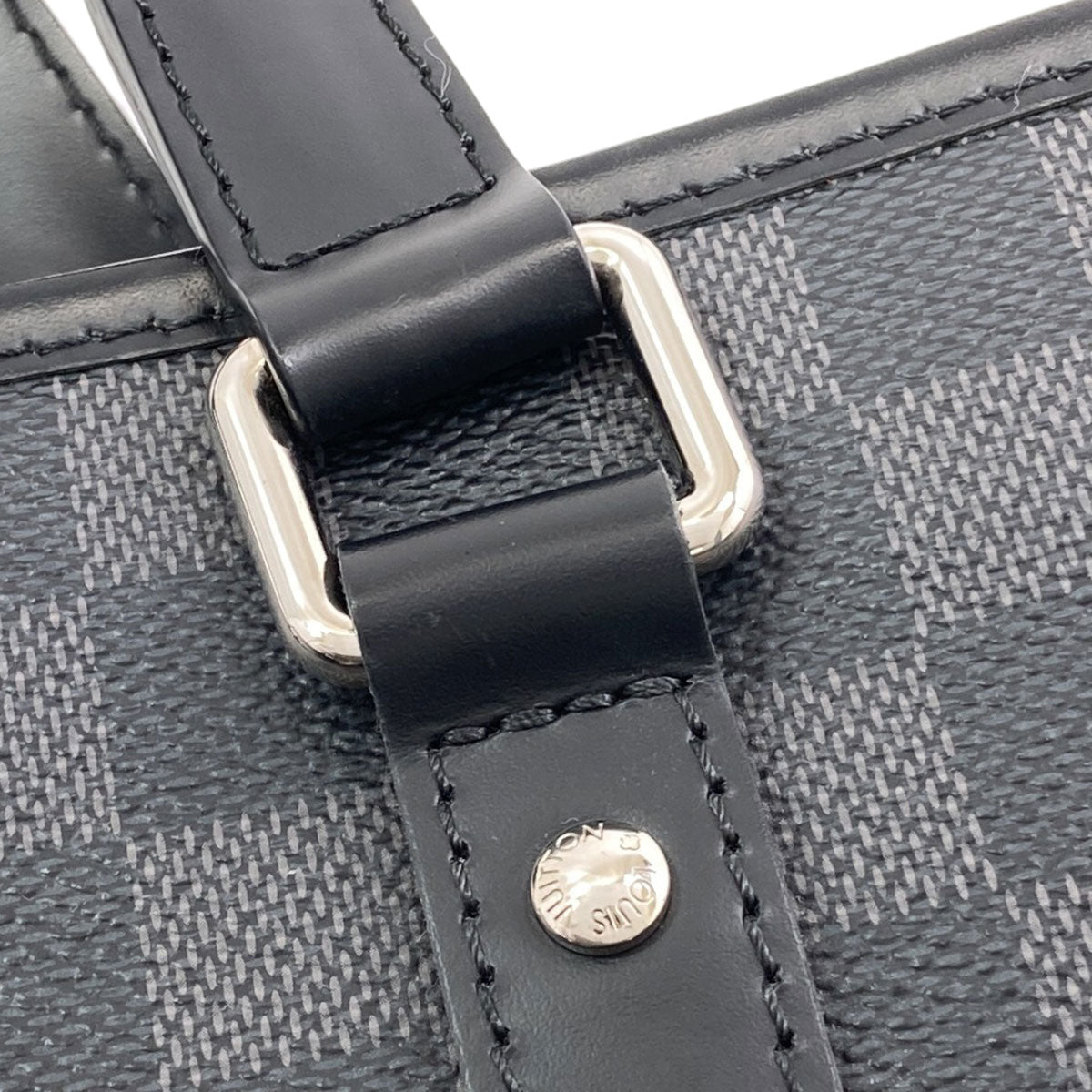 LOUIS VUITTON N41467 Tadao Handbag Damier canvas mens [Used]