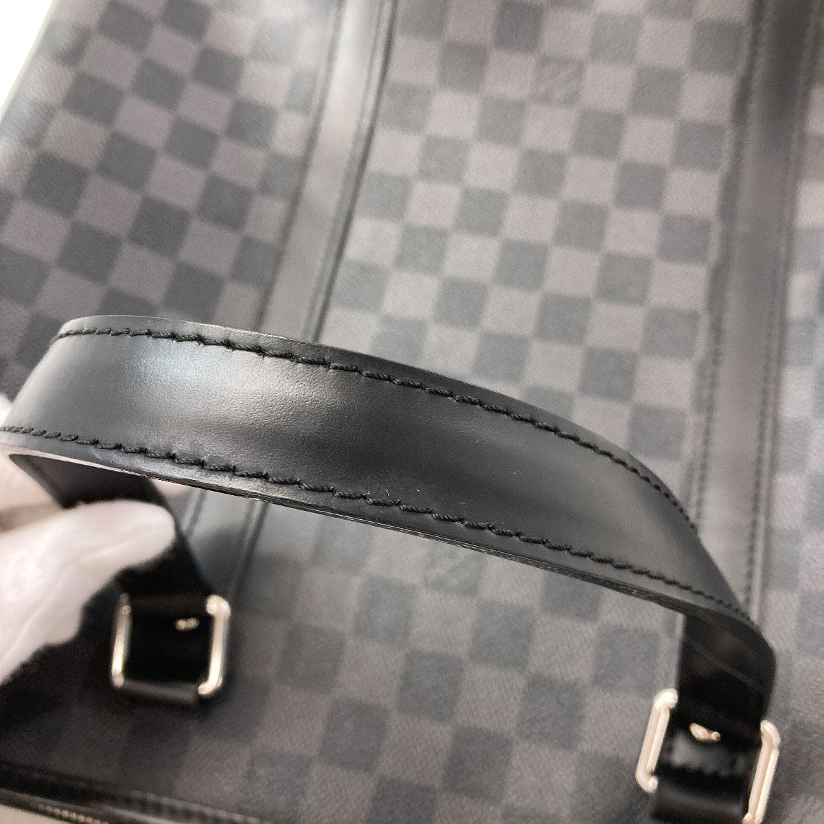 LOUIS VUITTON N41467 Tadao Handbag Damier canvas mens [Used]