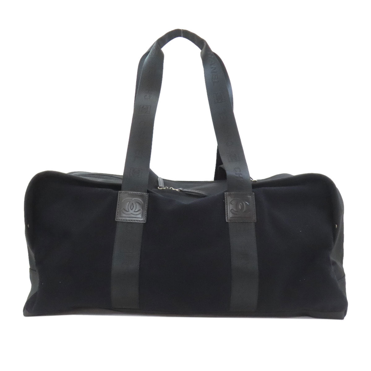 CHANEL Sport Line SilverHardware Boston bag Nylon Ladies [Used]