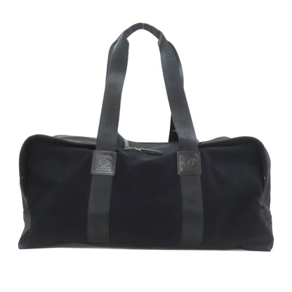 CHANEL Sport Line SilverHardware Boston bag Nylon Ladies [Used]