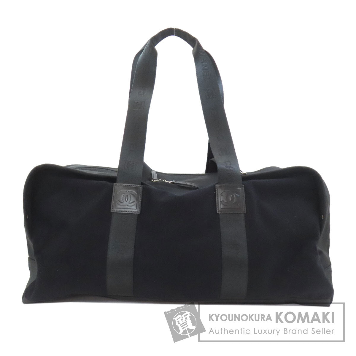 CHANEL Sport Line SilverHardware Boston bag Nylon Ladies [Used]