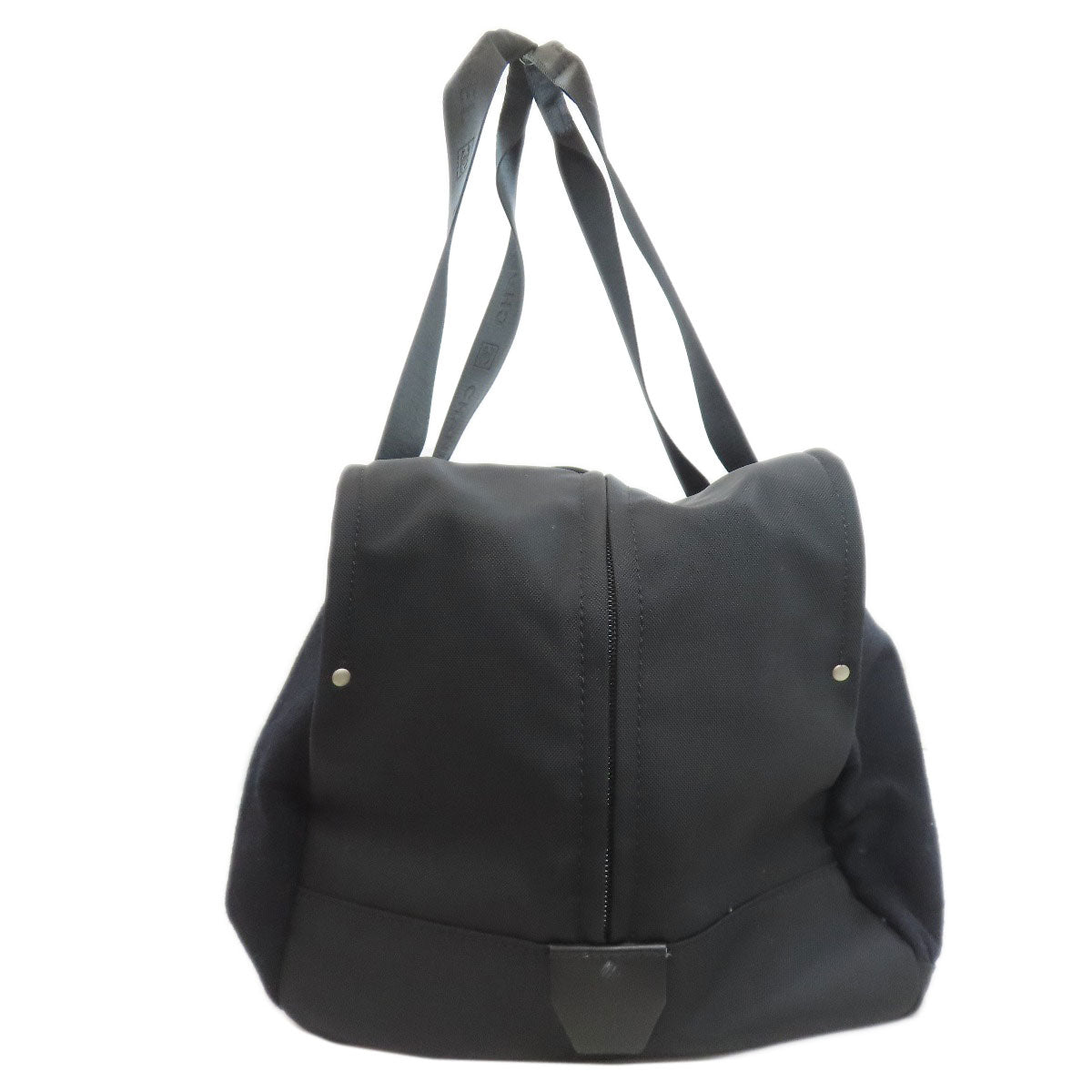 CHANEL Sport Line SilverHardware Boston bag Nylon Ladies [Used]
