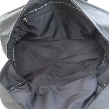 CHANEL Sport Line SilverHardware Boston bag Nylon Ladies [Used]