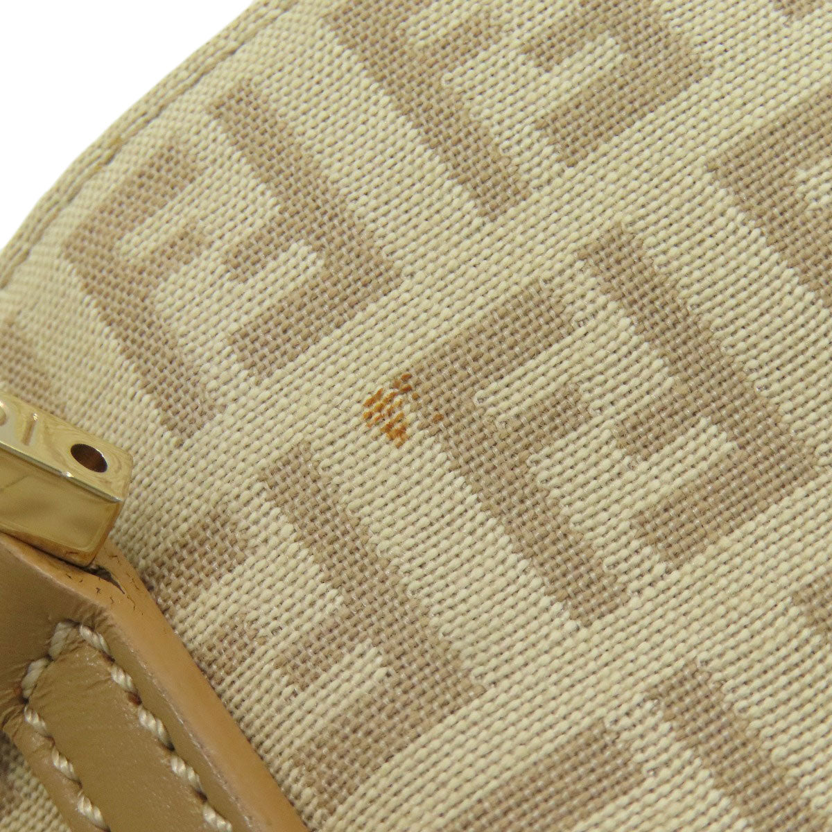 FENDI Zucchinopattern Tote Bag Canvas Ladies [Used]