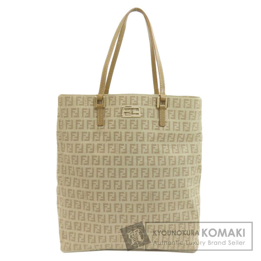 FENDI Zucchinopattern Tote Bag Canvas Ladies [Used]