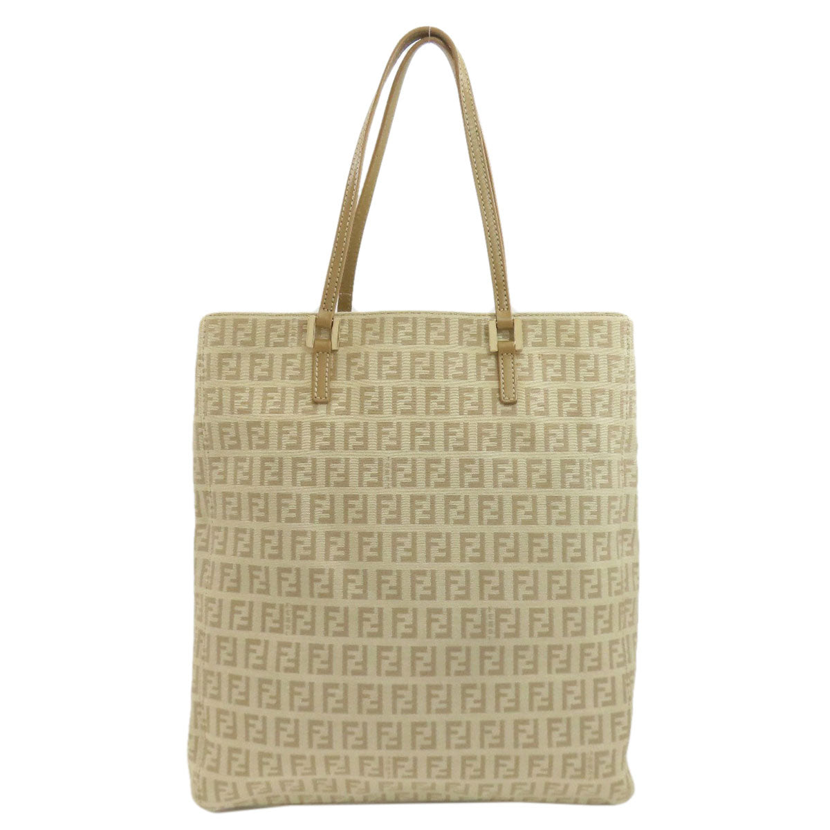 FENDI Zucchinopattern Tote Bag Canvas Ladies [Used]