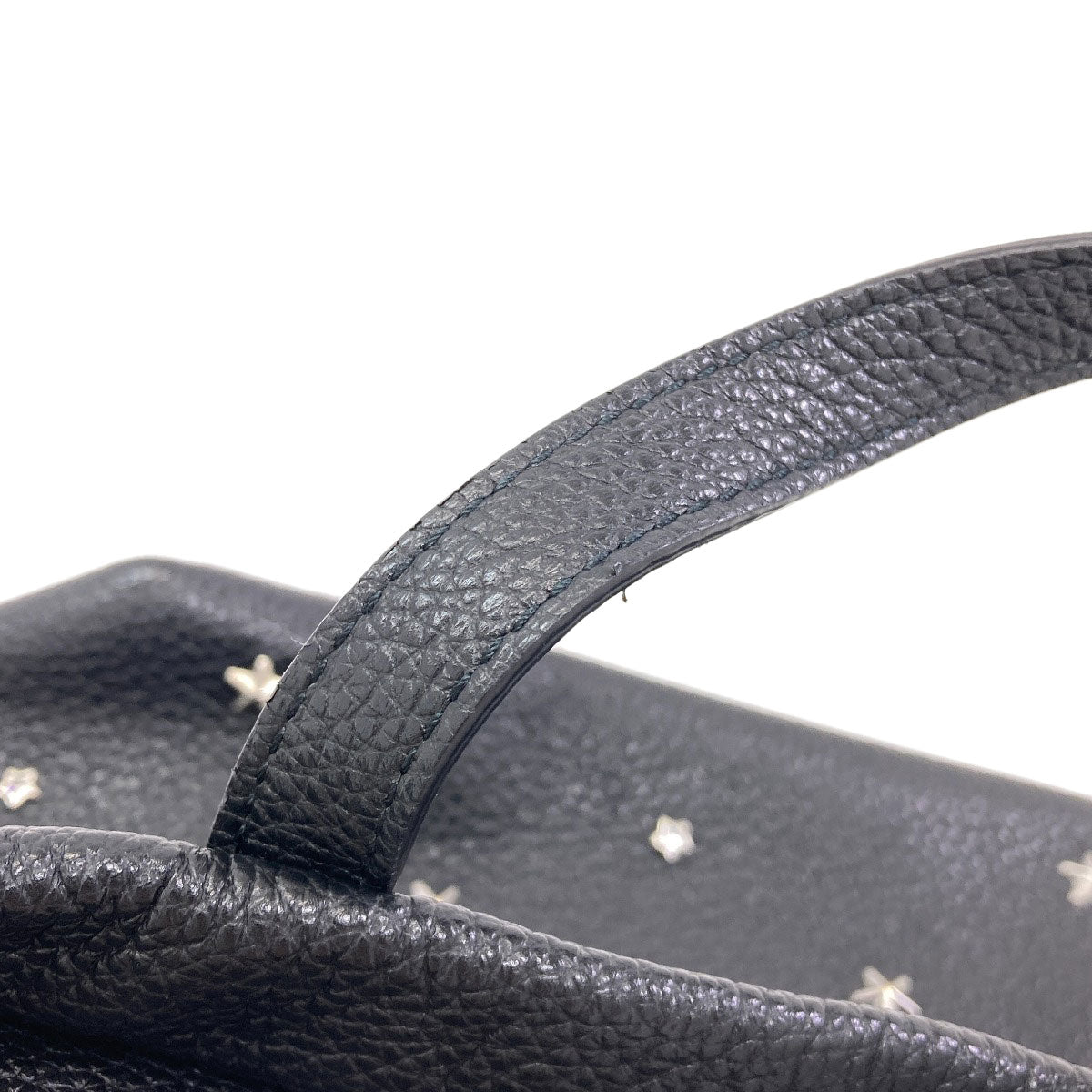 Jimmy Choo Studs star motif 2WAY Handbag Leather Ladies [Used]