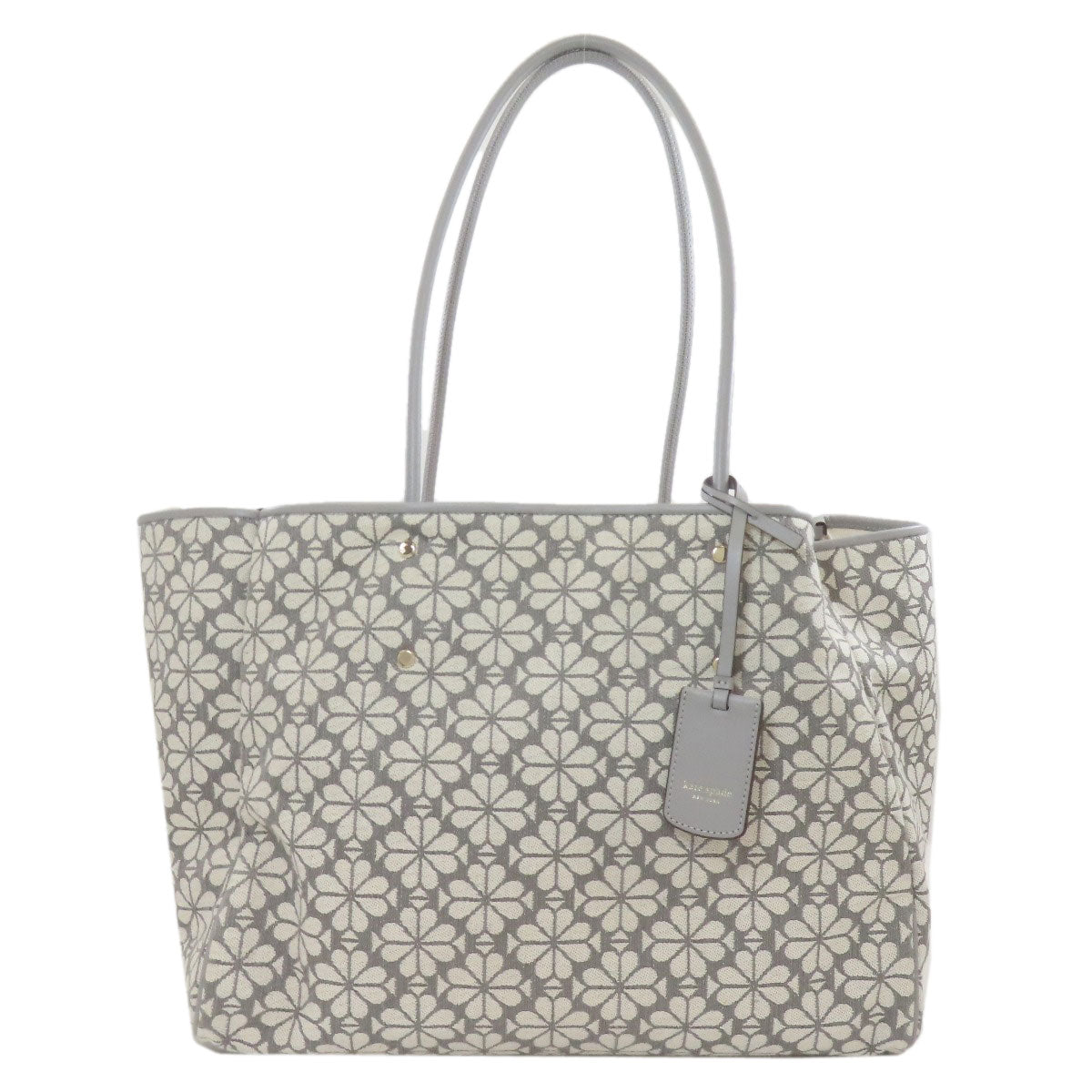 kate spade Spade Flower Jacquard Large Everything Tote Bag Canvas Ladies [Used]