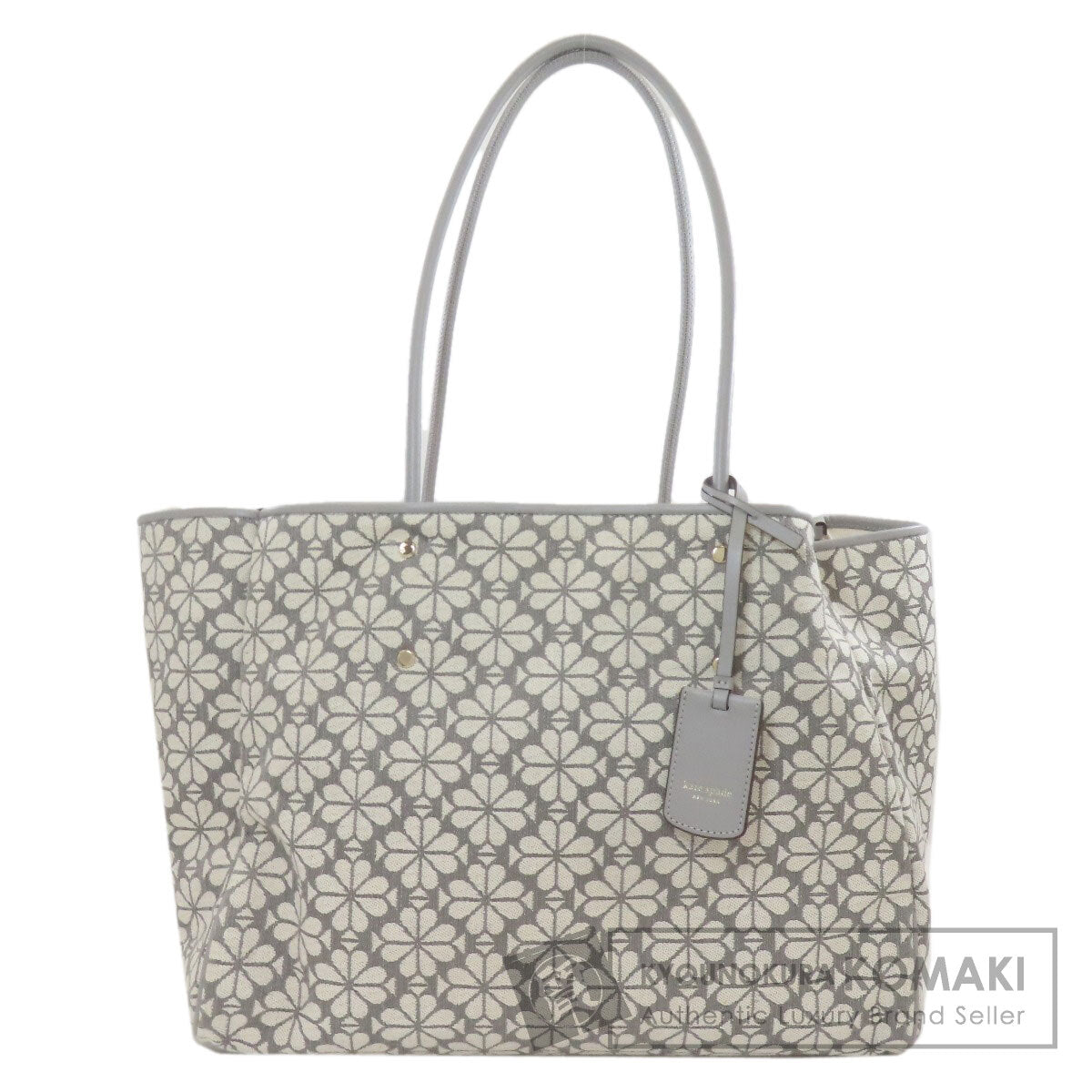 kate spade Spade Flower Jacquard Large Everything Tote Bag Canvas Ladies [Used]