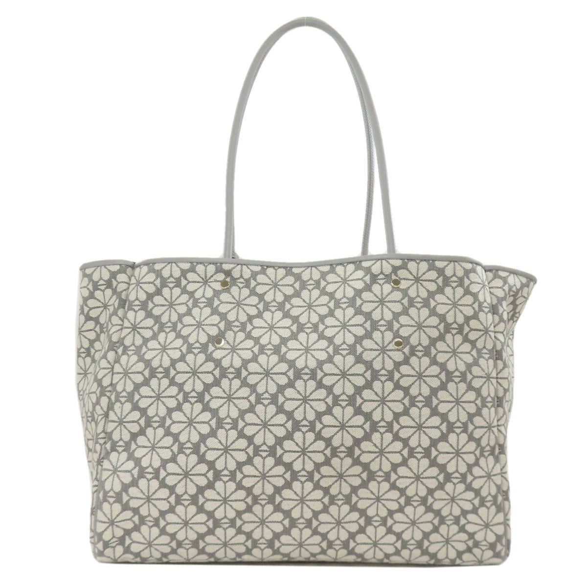 kate spade Spade Flower Jacquard Large Everything Tote Bag Canvas Ladies [Used]