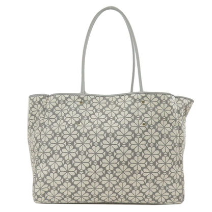 kate spade Spade Flower Jacquard Large Everything Tote Bag Canvas Ladies [Used]