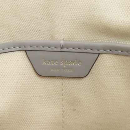 kate spade Spade Flower Jacquard Large Everything Tote Bag Canvas Ladies [Used]