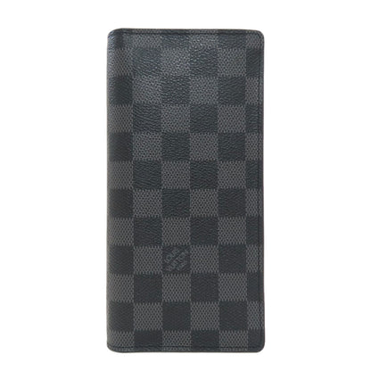 LOUIS VUITTON N62227 Portefeiulle ã» Ron Long wallet (no coin pocket) Damier canvas mens [Used]