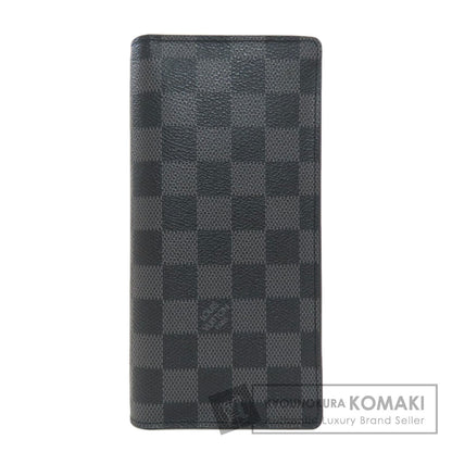 LOUIS VUITTON N62227 Portefeiulle ã» Ron Long wallet (no coin pocket) Damier canvas mens [Used]