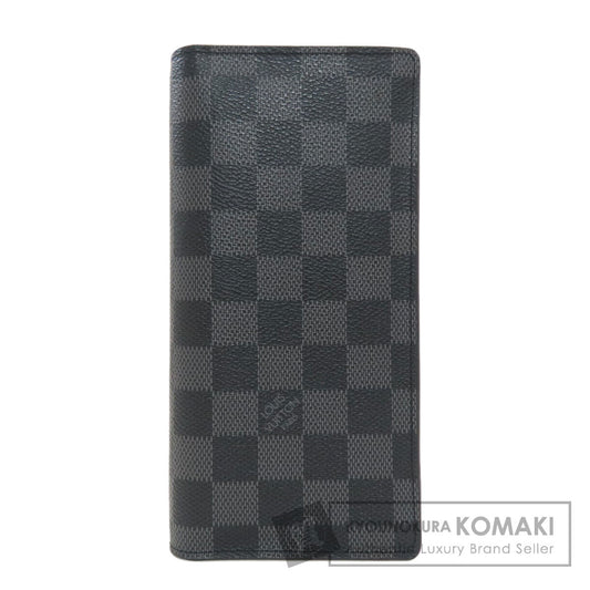 LOUIS VUITTON N62227 Portefeiulle ã» Ron Long wallet (no coin pocket) Damier canvas mens [Used]