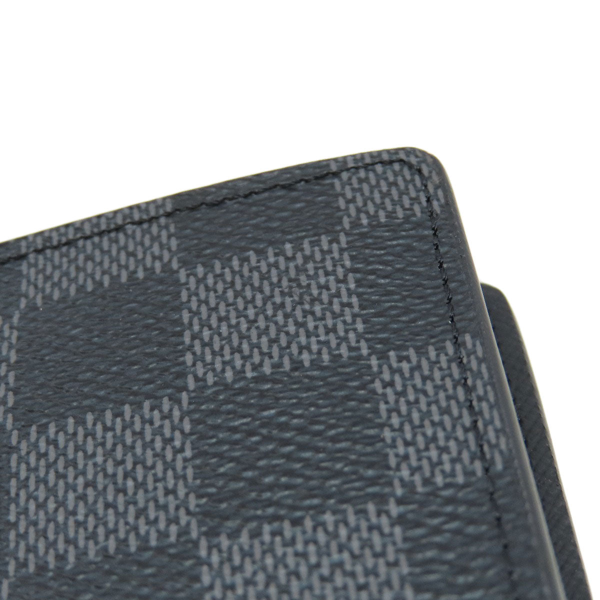 LOUIS VUITTON N62227 Portefeiulle ã» Ron Long wallet (no coin pocket) Damier canvas mens [Used]