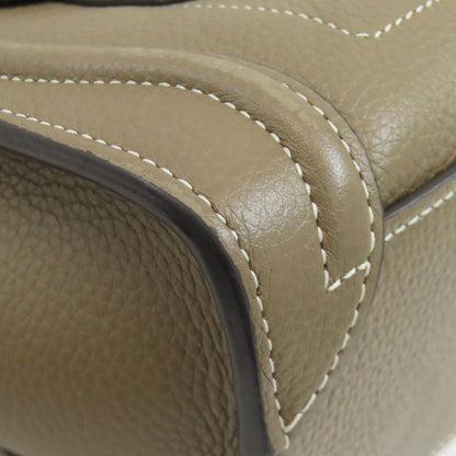 CELINE Luggage Nano 2WAY Handbag Calf Ladies [Used]