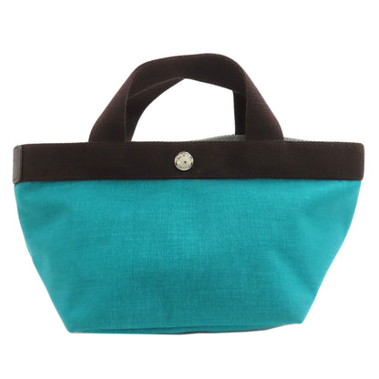 Herve Chapelier Boat-shaped tote Handbag Canvas Ladies [Used]