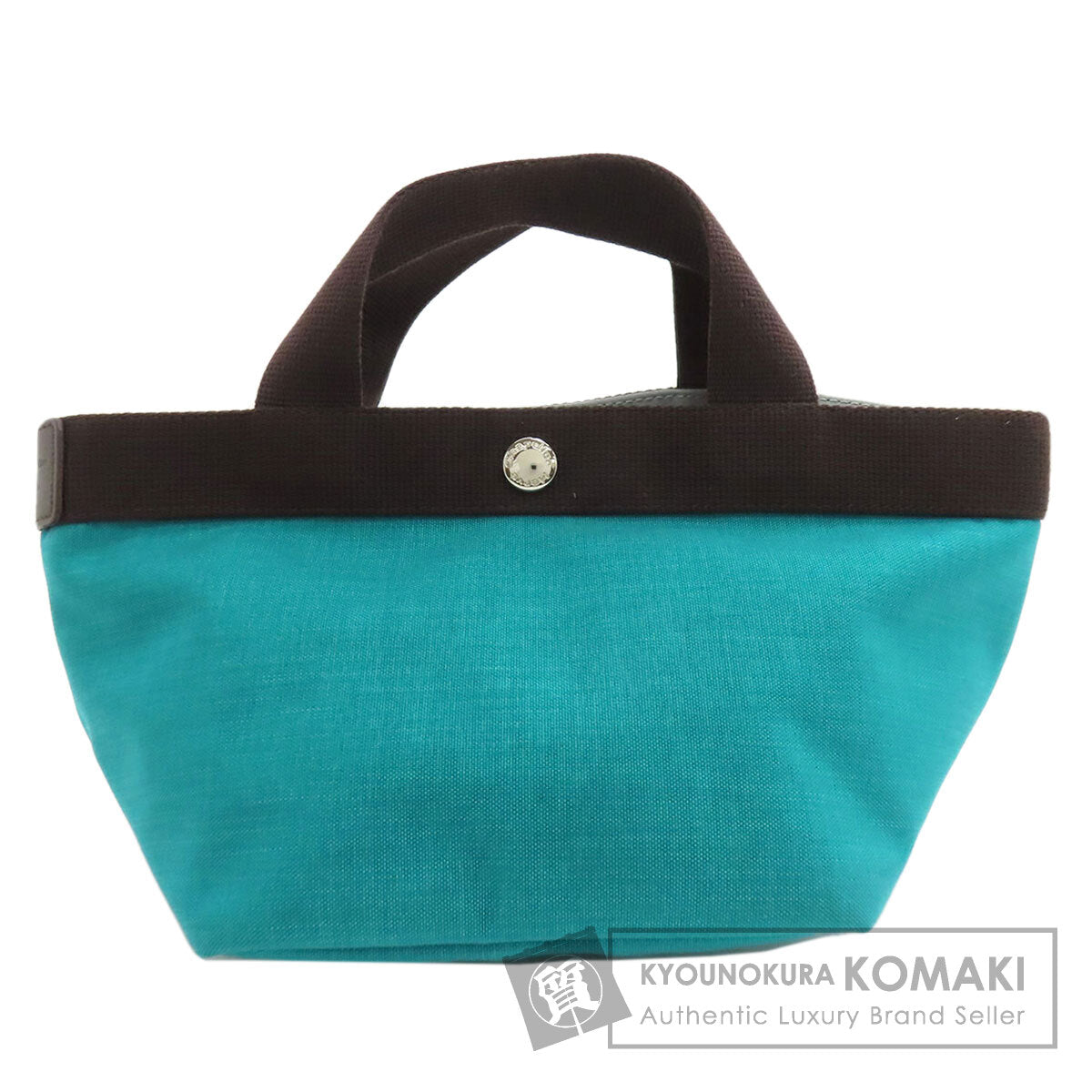 Herve Chapelier Boat-shaped tote Handbag Canvas Ladies [Used]