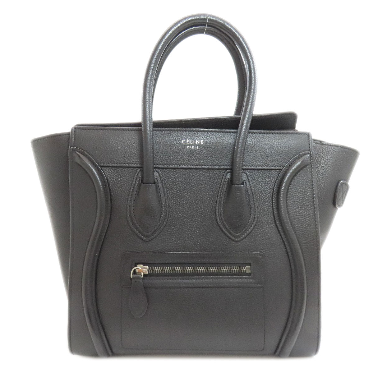 CELINE Luggage micro Handbag Calf Ladies [Used]