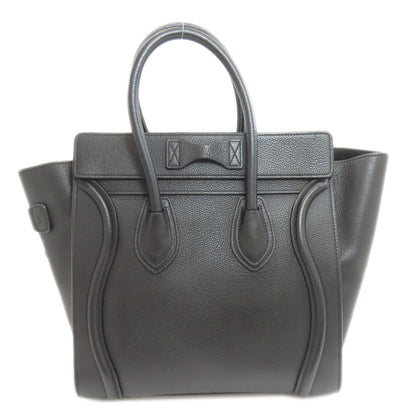 CELINE Luggage micro Handbag Calf Ladies [Used]