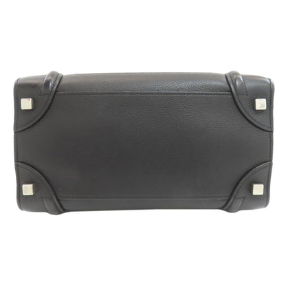 CELINE Luggage micro Handbag Calf Ladies [Used]