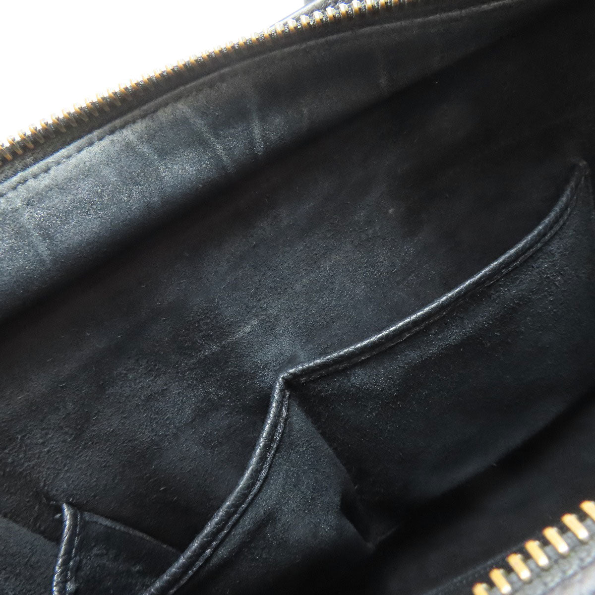 CELINE Luggage micro Handbag Calf Ladies [Used]