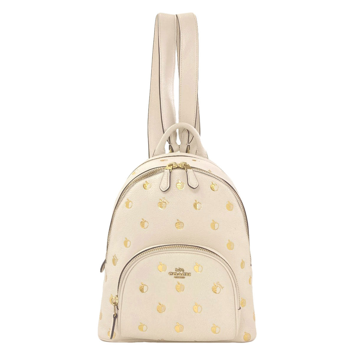 COACH C2032-658 Apple motif Backpack Â· Daypack Leather Ladies [Used]