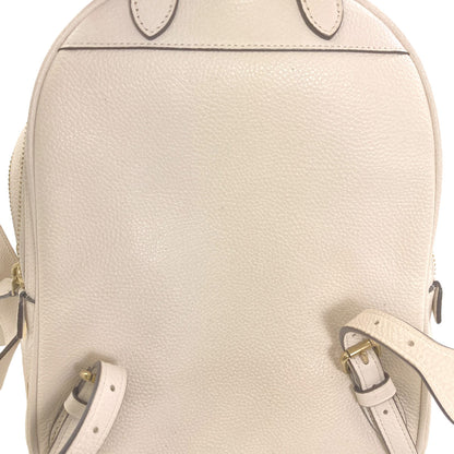 COACH C2032-658 Apple motif Backpack Â· Daypack Leather Ladies [Used]