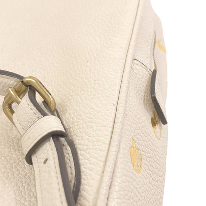 COACH C2032-658 Apple motif Backpack Â· Daypack Leather Ladies [Used]