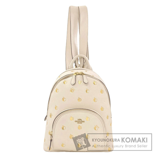 COACH C2032-658 Apple motif Backpack Â· Daypack Leather Ladies [Used]