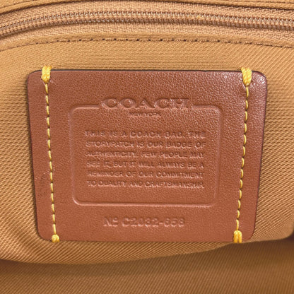 COACH C2032-658 Apple motif Backpack Â· Daypack Leather Ladies [Used]