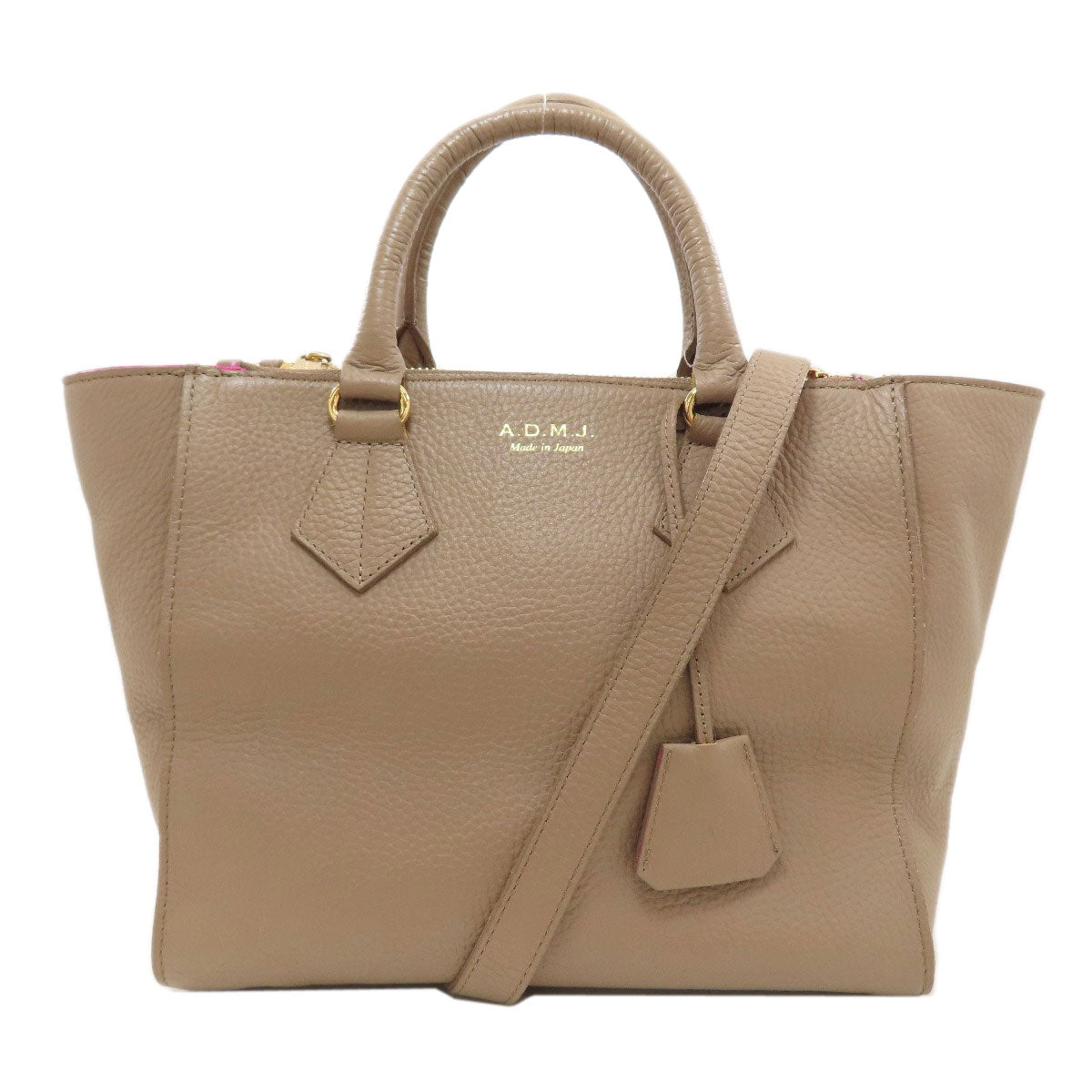ADMJ 2WAY Handbag Leather Ladies [Used]