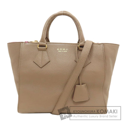 ADMJ 2WAY Handbag Leather Ladies [Used]