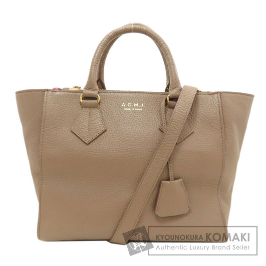 ADMJ 2WAY Handbag Leather Ladies [Used]