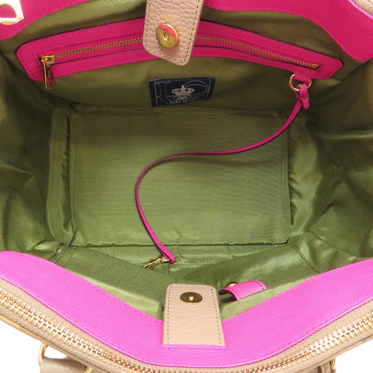 ADMJ 2WAY Handbag Leather Ladies [Used]