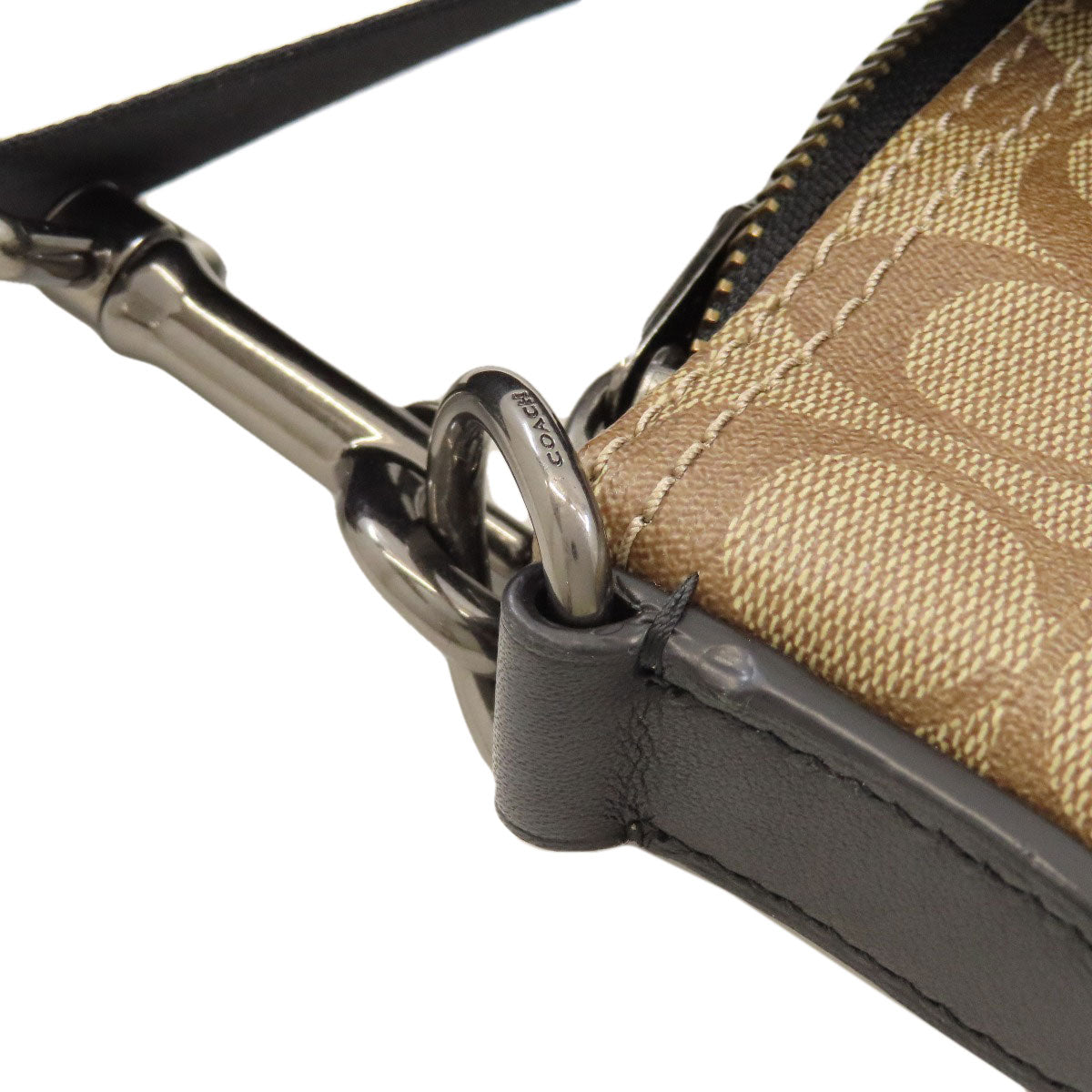 COACH F78722 Signature Shoulder Bag PVC Ladies [Used]