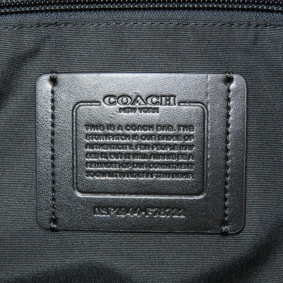 COACH F78722 Signature Shoulder Bag PVC Ladies [Used]