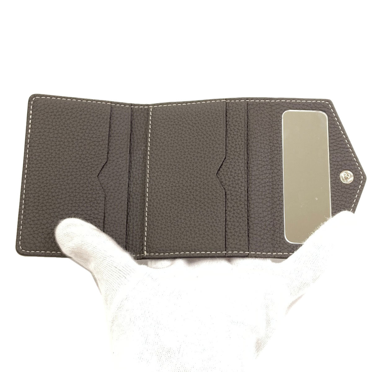 SELECT GOODS Bonaventura Back Cover Case with Snap Button - Smartphone Accessory Card Case Leather Ladies [Used]