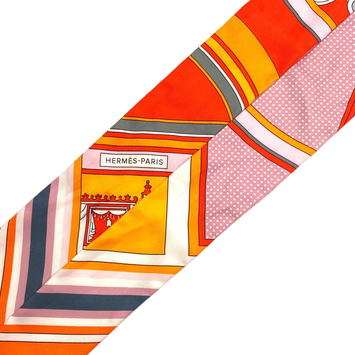 HERMES Twilly Scarf Silk Ladies [Used]