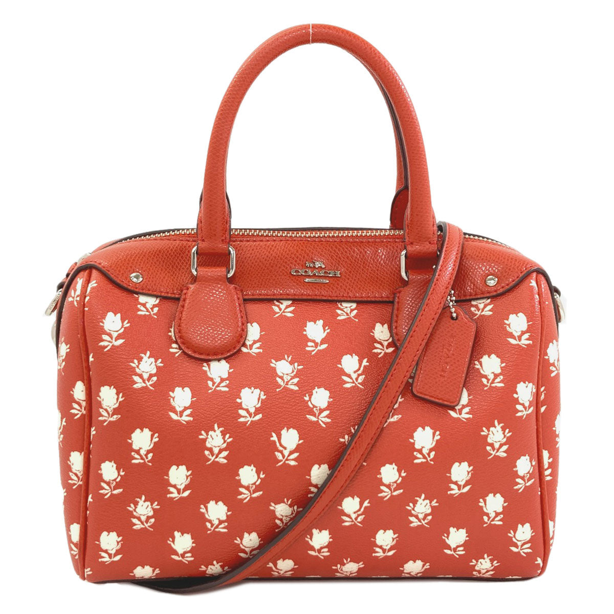COACH F38160 Badlands Floral 2-Way Satchel Handbag PVC Ladies [Used]