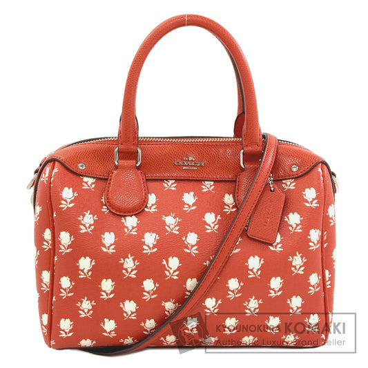 COACH F38160 Badlands Floral 2-Way Satchel Handbag PVC Ladies [Used]