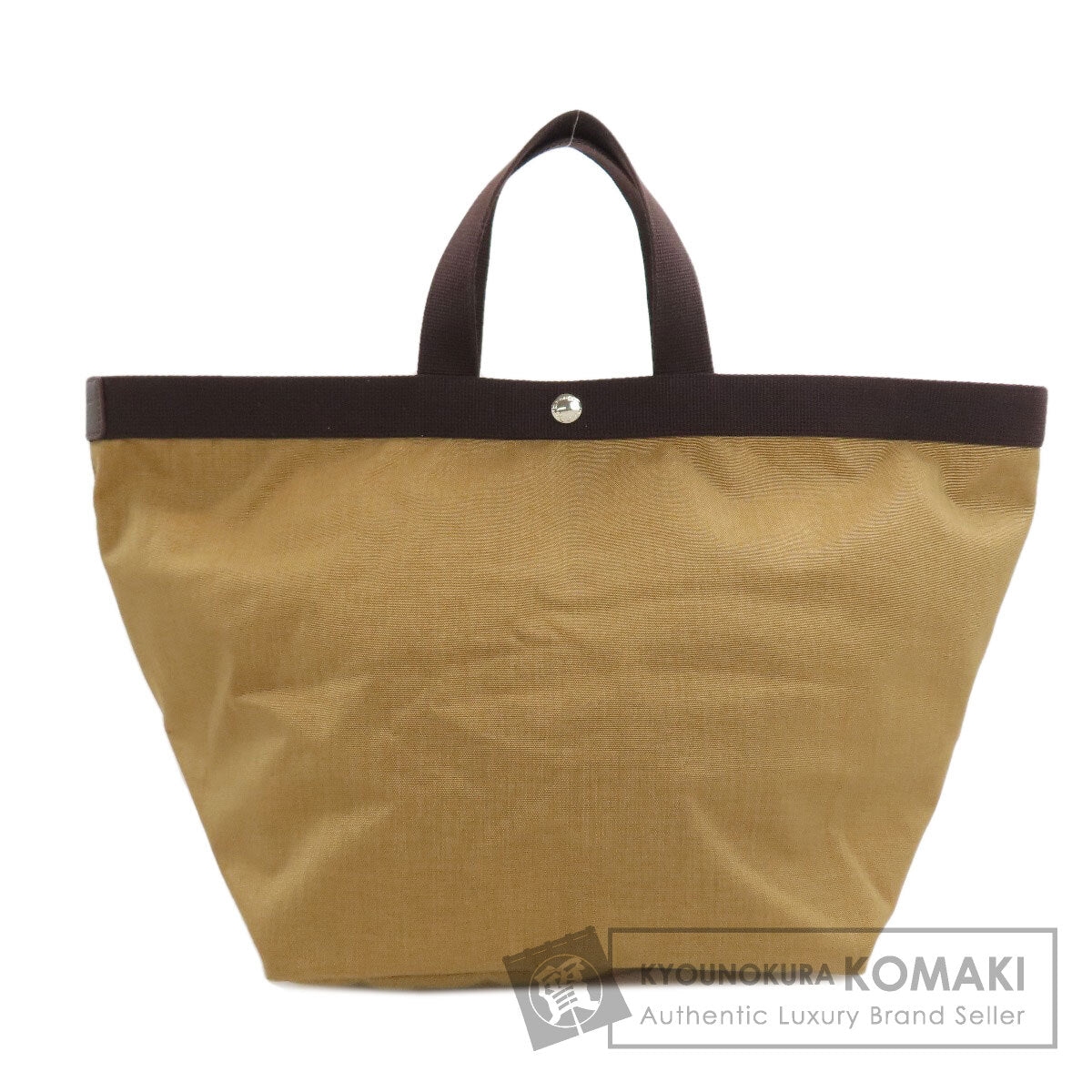 Herve Chapelier Boat-shaped tote Handbag Canvas Ladies [Used]