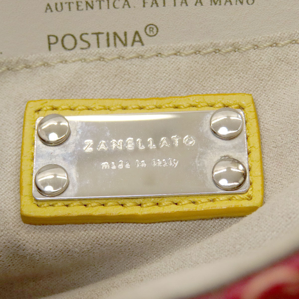 ZANELLATO Postina Baby 2WAY Handbag PVC Ladies [Used]