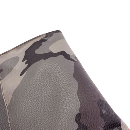 ADMJ Camouflage pattern 2WAY Handbag PVC Ladies [Used]