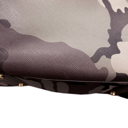 ADMJ Camouflage pattern 2WAY Handbag PVC Ladies [Used]