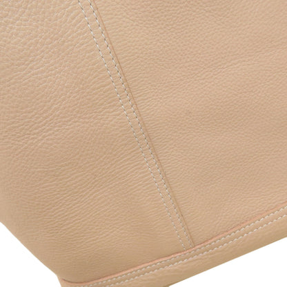 Longchamp logo Tote Bag Leather Ladies [Used]