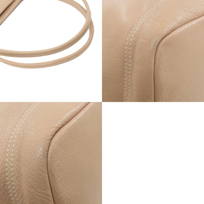 Longchamp logo Tote Bag Leather Ladies [Used]